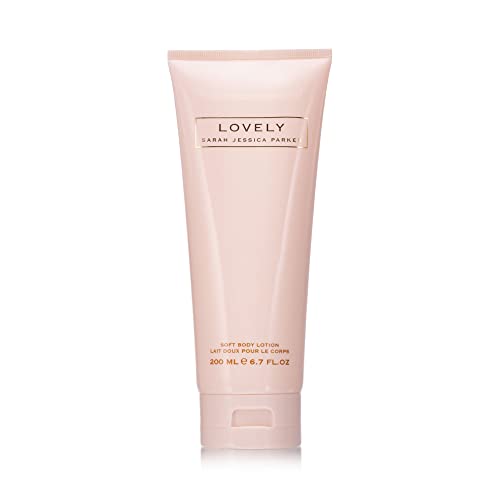 SJP Lovely Soft Body Lotion - Nourishing, Emollient Daily Hand and Body Lotion in SJP¡¯s Signature Lovely Fragrance - For Softer, Smoother Skin - Light, Clean, Floral Notes - 6.7 oz