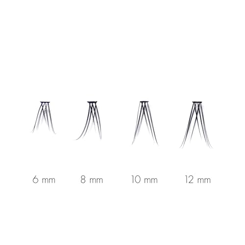 SWEED - No Lash-Lash False Eyelashes | Tapered, Natural, Lightweight | Vegan, Cruelty-Free, Clean Beauty (6mm, 8mm, 10mm, 12mm)