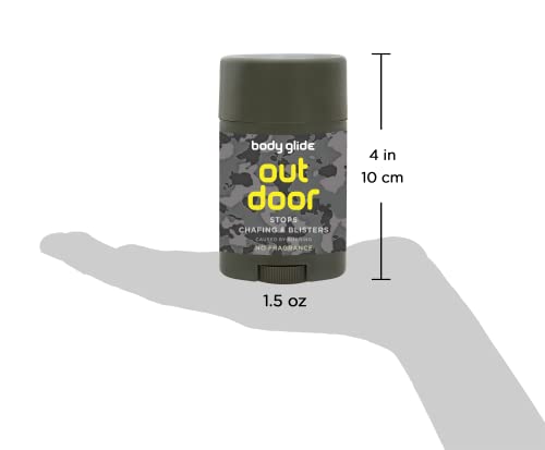 BodyGlide Outdoor Anti Chafe Balm 1.5oz - No Chafing Stick with Variation AB1
