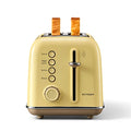 2-Slice Toaster with Wide Slots and 7 Shade Settings - Mellow Yellow