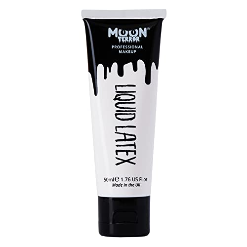 Pro FX Liquid Latex - 1.69fl oz - SFX Make up for Halloween, Works with Fake Blood & Face Paint - Special Effects Make up