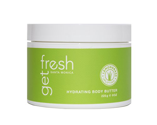 Hydrating Lemongrass Body Butter - 8oz Natural Moisturizer