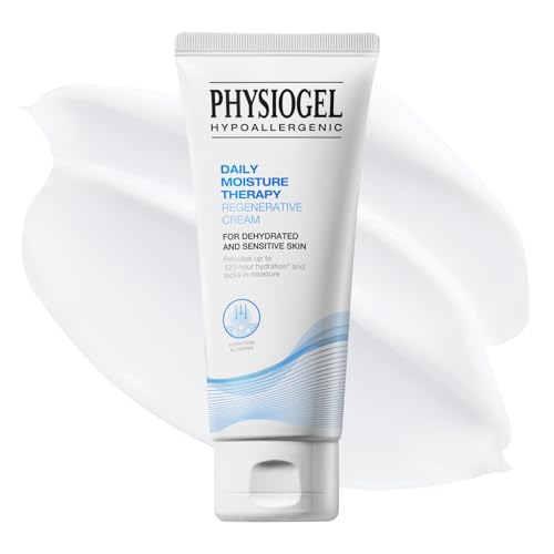 Physiogel Daily Moisture Therapy Regenerative Cream 3.4 fl oz - Sensitive Skin Hydrating Moisturizer with Long-Lasting Barrier Repair