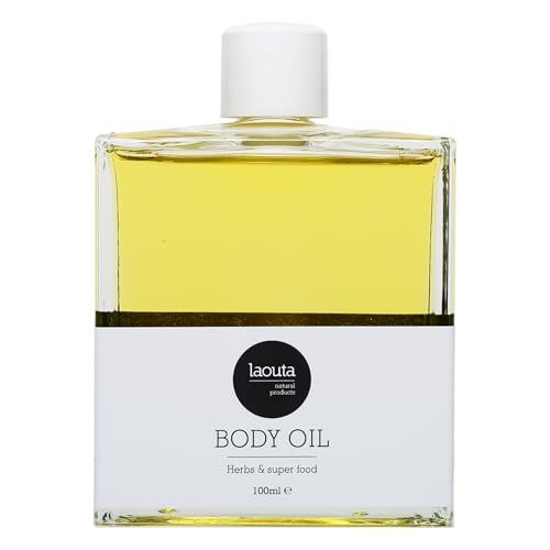 Hydrating Body Oil with Greek Sage & Olive Oil - Moisturizer for Smooth Skin, 3.38 Fl Oz