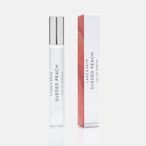 Lake & Skye Sueded Peach Eau de Parfum Purse Spray 0.5 fl oz/15mL - Vegan & Cruelty-Free