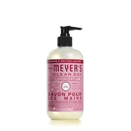 MRS. MEYER'S CLEAN DAY Hand Soap, Lemon Verbena Scent, 16 Fl Oz Bottle