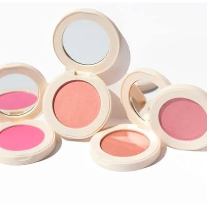 FARMASi Highlighter Powder Blusher, Glow Boosting, Naturally Luminous Lightweight, Highly Pigmented, Soften and Moisturize the Skin, Buildable Coverage Blush, Vegan, Like Candy
