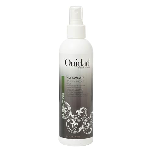 Ouidad No Sweat Post-Workout Mist, 8.5 oz – Scalp & Hair Refresh