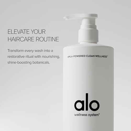 Alo Shine Sulfate-Free Hair Shampoo for All Hair Types - 10 oz