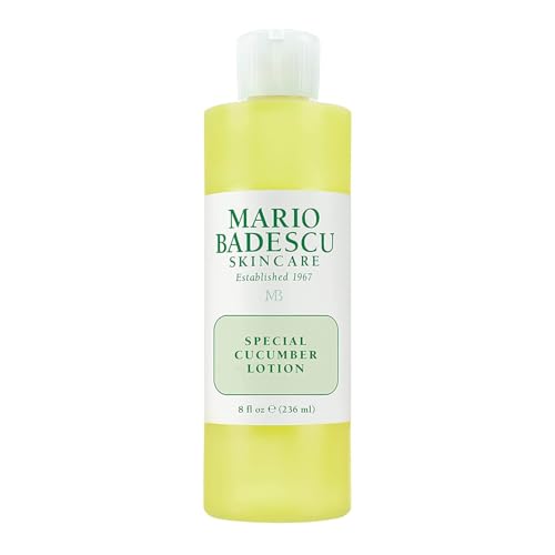 Mario Badescu Drying Lotion & Special Cucumber Lotion Bundle | Fast-Acting Blemish Spot Treatment & Oil-Removing Facial Toner | With Salicylic Acid, Sulfur, Zinc Oxide & Cucumber Extract | Clarifies