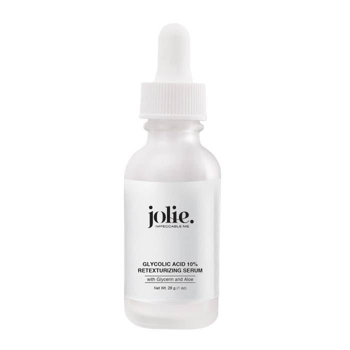 Glycolic Acid 10% Serum for Skin Texture & Anti-Aging - Vegan & Gluten-Free - 1 oz