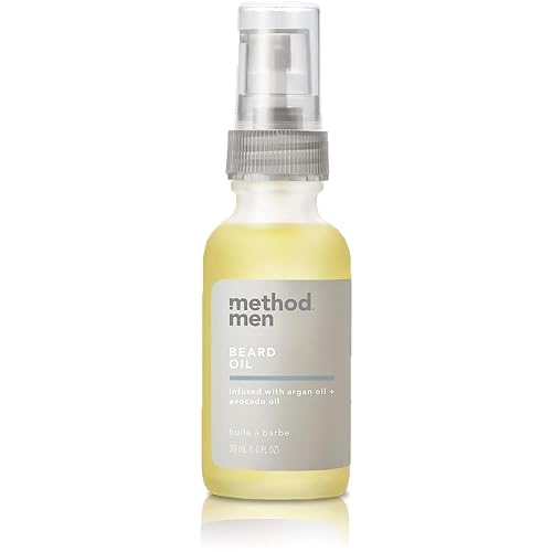 Method Men Beard Oil, Sea + Surf, 1 Ounce Travel Size, Stocking Stuffer (1 Pack)