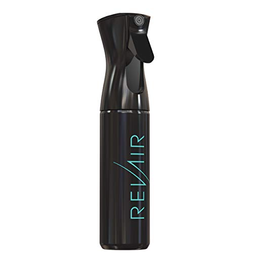 RevAir Fine Mist Spray Bottle 10oz Continuous Water Spray for Hair & Beauty