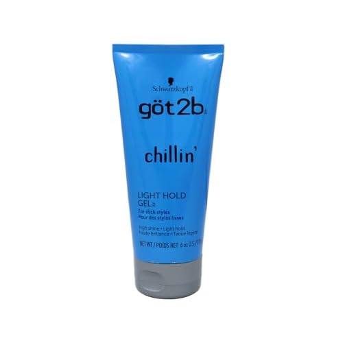 Got 2B Chillin Gel Light Hold 6 Ounce (Pack of 3)