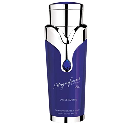Men's Aromatic Eau de Parfum Spray - Long-Lasting Blue Fragrance - 3.4 oz