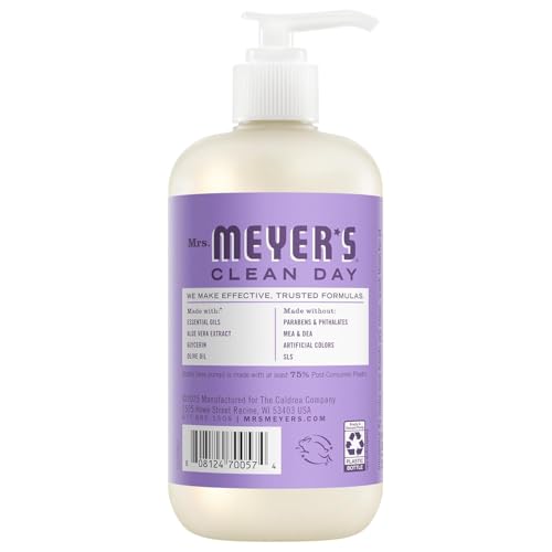 Peony Blossom Hand Soap - Mrs. Meyer’s Spring Scent Variety Pack, 12.5 Fl Oz, Pack of 3