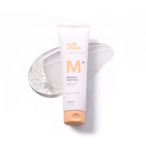 Medium Hold Hair Gel for Styling, Adds Shine & Definition - 5.1 Fl Oz