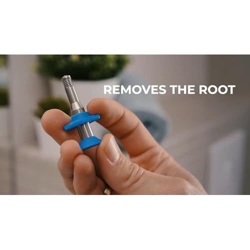 EQUADOSE Tweezy Nose & Ear Hair Remover for Men & Women, Precision Grooming Tool for Pain-Free Hair Removal, Alternative to Trimmers and Waxing Kits, Formerly Pluck, Easy and Effective Solution