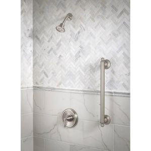 18-Inch Bathroom Grab Bar - Oil-Rubbed Bronze Stainless Steel Support