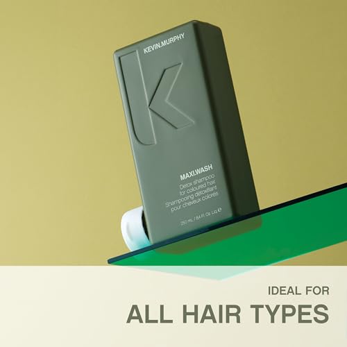 Kevin.Murphy Maxi.Wash Detox Shampoo for Colored Hair 250ml/8.4oz 2-Pack