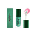 Color Changing Lip Gloss PH Tinted Lip Oil, Green to Pink, Color Change Effect, Shine Finish, Mood Lip Oil Gloss Balm, Long Lasting Moisturizing Lip Glow Oil for Dry Lips (01)