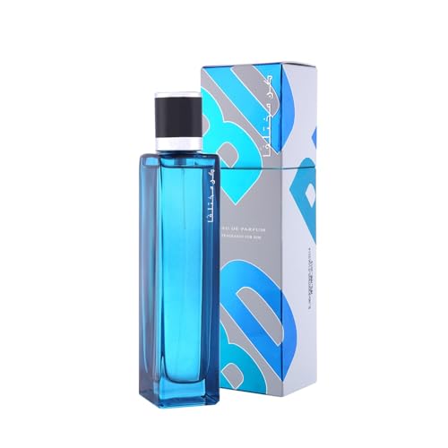 Men's Eau De Parfum 100ML - Oriental Spices, Lemon, Amber, Musk & Sandalwood - Vibrant Scent - Variation: Kun Mukthalifan