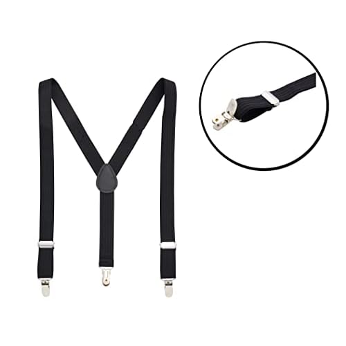 MAGE MALE Boys Multiple Colour Formal Dress Suits 5 Piece Slim Fit Dresswear Suit Set with Kids Suspenders