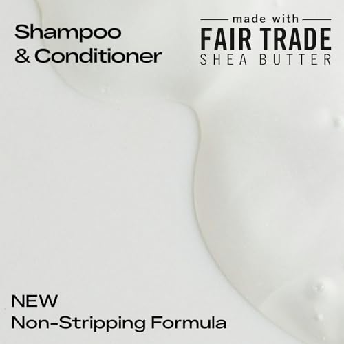 SheaMoisture Shampoo & Conditioner, Manuka Honey & Yogurt Hydrate & Repair + Whipped Curl Cream for Curly Hair Definition, Frizz Control