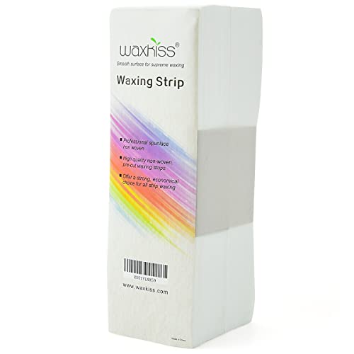 Waxkiss Beauty Non Woven Body and Facial Wax Strips Large 2.7¡¿7.9 Hair Removal 200Pcs Epilating Strips