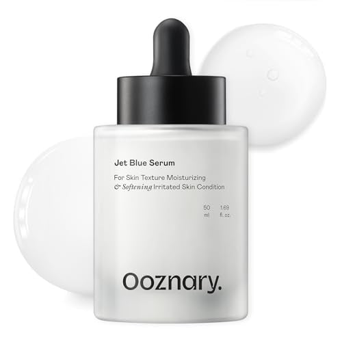 Jet Blue Serum with 8 Types of Hyaluronic Acid plus Squalane and Ceramide, Extra Hydrating for Skin 1.6 fl oz. | 50 ml