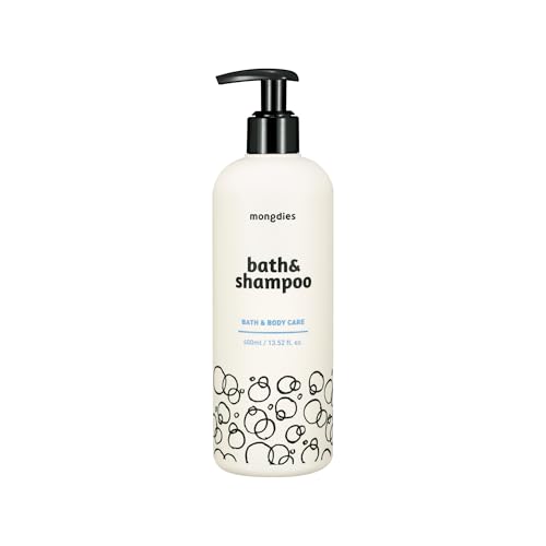 Baby Bath & Shampoo Pack 13.52 Fl Oz - Gentle Tear-Free All-in-One Wash with Ceramides