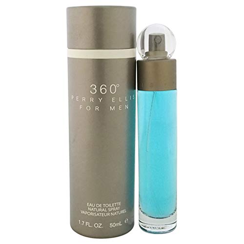 Men's Eau De Toilette Spray 1.7 Fl Oz - Perry Ellis 360 for Men - Variation of Spray 1