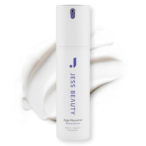 Age Rewind Retinol Serum - Gentle Night Skin Treatment with Bakuchiol & Niacinamide - Smooths Fine Lines & Brightens Skin - 1 fl oz - Variation of THIS listing