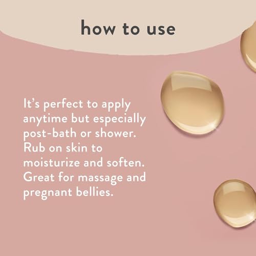 The Honest Company Mama Glow Body Oil 4.2 Fl Oz Pack of 2 - Hydrating & Soothing for Pregnant Bellies