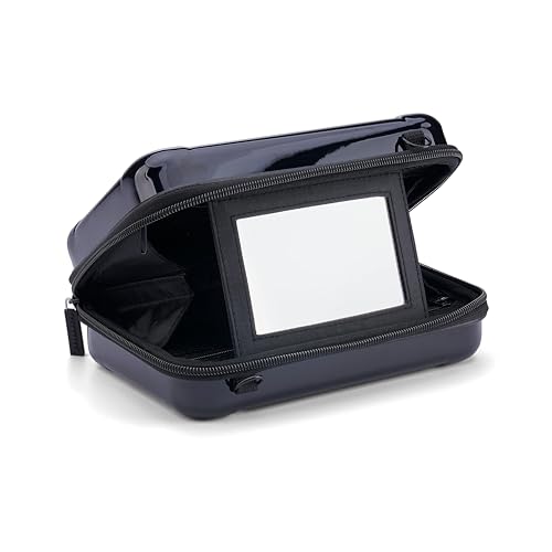 Caboodles Metro Moxie Small Cross-Body Makeup & Accessory Case Black