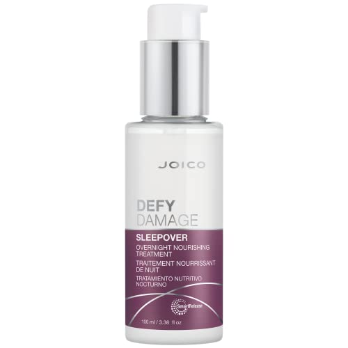 Joico Defy Damage Sleep Over Hair Treatment 3.38 Fl Oz Nourishing Leave-In