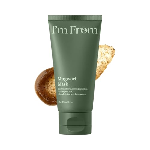 Calming Mugwort Face Mask for Sensitive Skin - Cooling & Soothing Skin Care