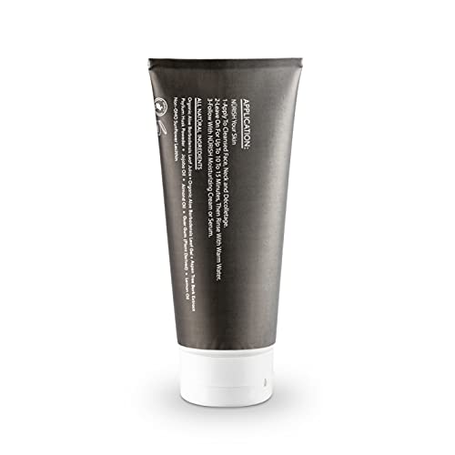 NURISH Aloe Exfoliating Gel, 5.95 oz. 100% Natural & Vegan. Exfoliate & Cleans Your Skin Without Using Harsh Chemicals, Acids or Abrasives.