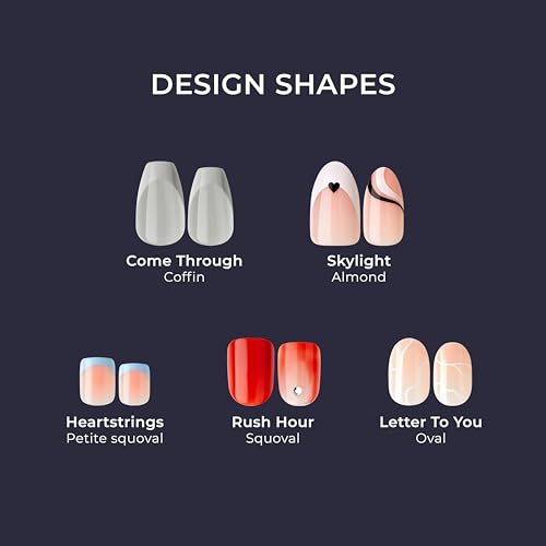 KISS imPRESS No Glue Mani Press On Nails, Design, All I Want'
