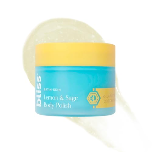 Bliss Satin Skin Lemon & Sage Body Polish with Shea Butter - 8.5 Oz