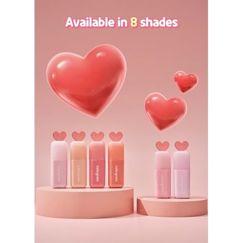 COLORGRAM Juicy Drop Tint 01 Berry Amazing | Juicy Lip Gloss, Glowing Lip Stain with Fruity Colors, Buildable & Blendable, Highly Pigmented