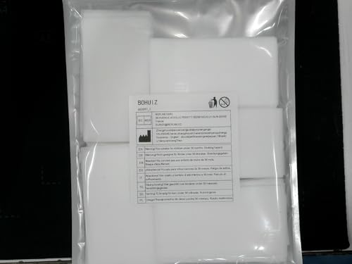 BOHUIZ 176 Pcs Disposable Perm Papers for Hair, High Temperature Resistant End Papers for Hair Perm White Thickened Curling Tools for Cold Hot Perms Professionals Salon Home