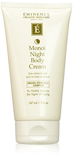 Eminence Monoi Night Body Cream 5 oz - Anti-Aging & Firming Unisex Night Moisturizer