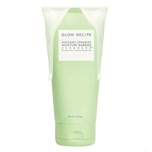 Hydrating Avocado Ceramide Facial Cleanser - Gel-to-Foam for Dry Skin, Barrier Support, 150ml