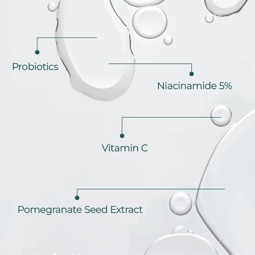 Probiotic Brightening Serum for Dark Spots & Age Spots - Fragrance-Free, Vegan Skin Care