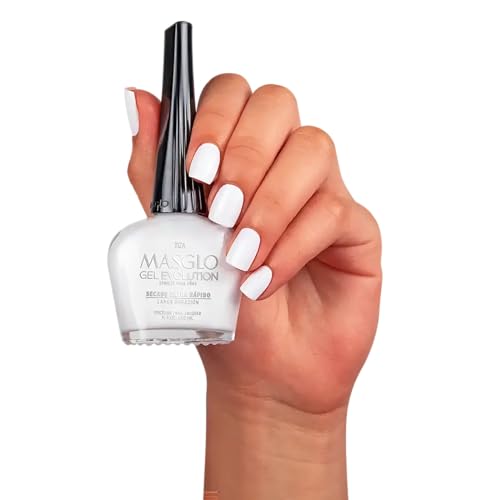 White Gray Gel Nail Polish Set - 3 Colors, No UV/LED Needed, Fast-Drying, 12-Day Wear
