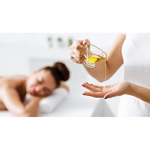 Peppermint Essential Oil Mint Blend with Pure Jojoba Grape Seed Argan Oil with a Very Rich Selection of Plants Extract - 1 Gallon Massage Mixture Bulk Wholesale 128 oz LB Hair Skin Face Body