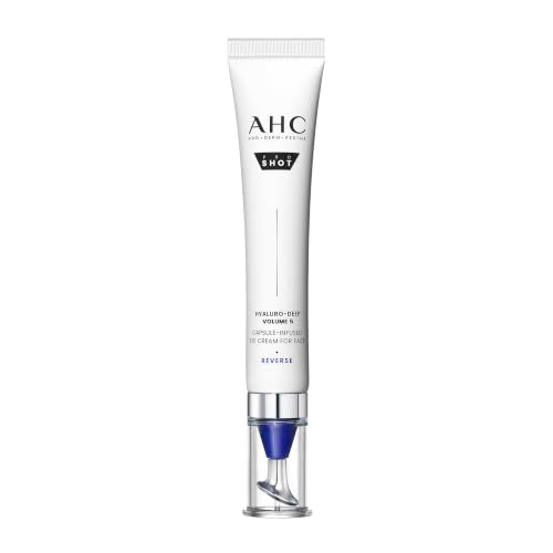 AHC Hyaluro-Deep Volume 5 Eye Cream - Hydrating Anti-Aging Skincare, 1.01 oz