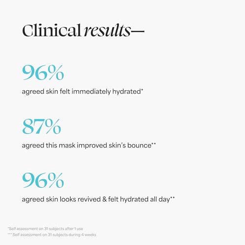 TULA Skin Care H2Oasis Instant Skin Reviving Mask - Hydrating Face Mask, Plumps and Energizes Tired Dehydrated Skin, Contains Resurrection Plant and Desert Lime, 2.7 Fl Oz.