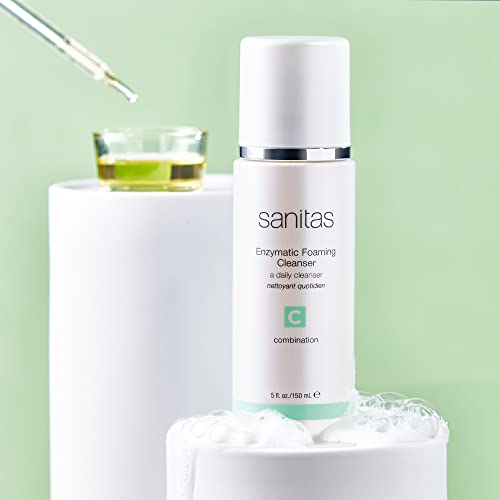 Sanitas Pore Refining Foaming Facial Cleanser for Combination Skin - 5 Oz